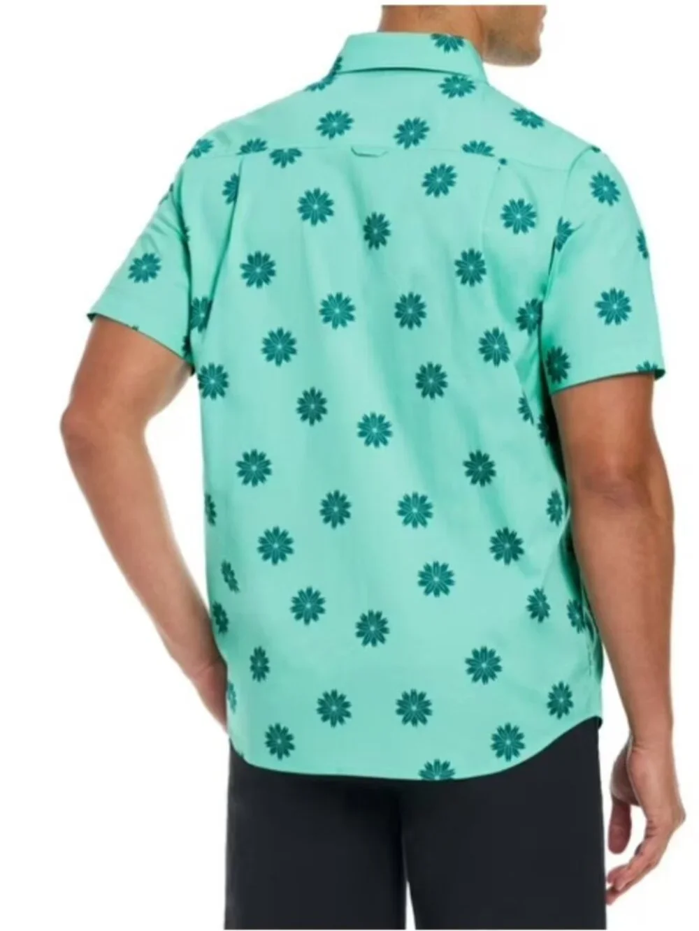 Hurley Men's Stretch Patio Printed Woven Short Sleeve Shirt Size XXL - Picture 2 of 8